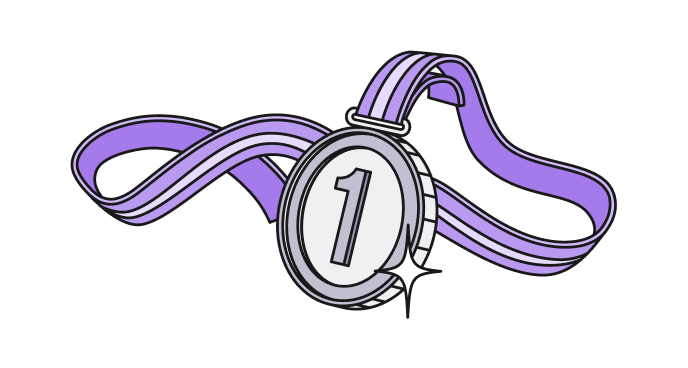 Первое место