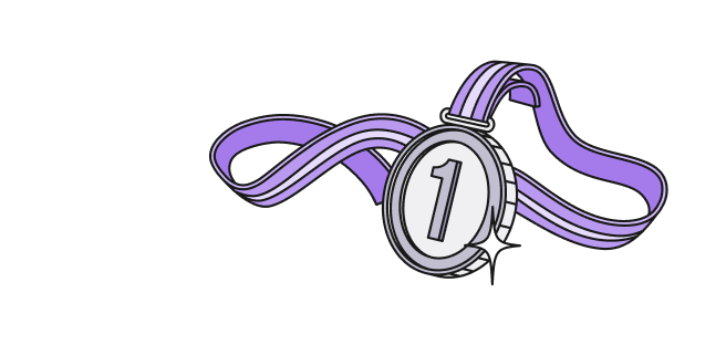 Первое место