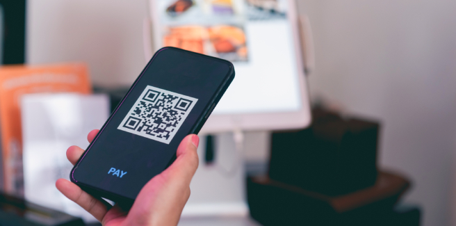 QR‐код на<span class='nbsp'>&nbsp;</span>кассе