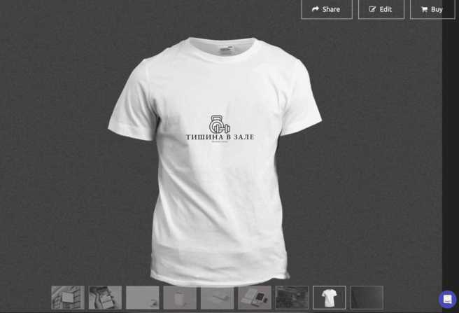 Логотип от нейросети Logomaster.ai