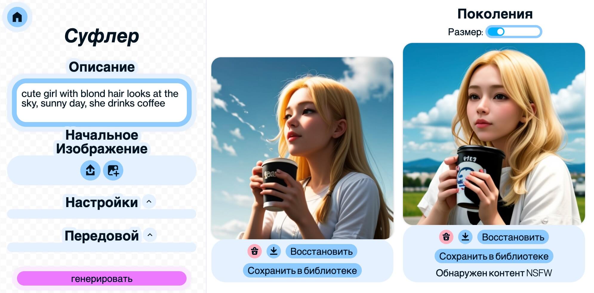 Изображение из нейросети Artbreeder