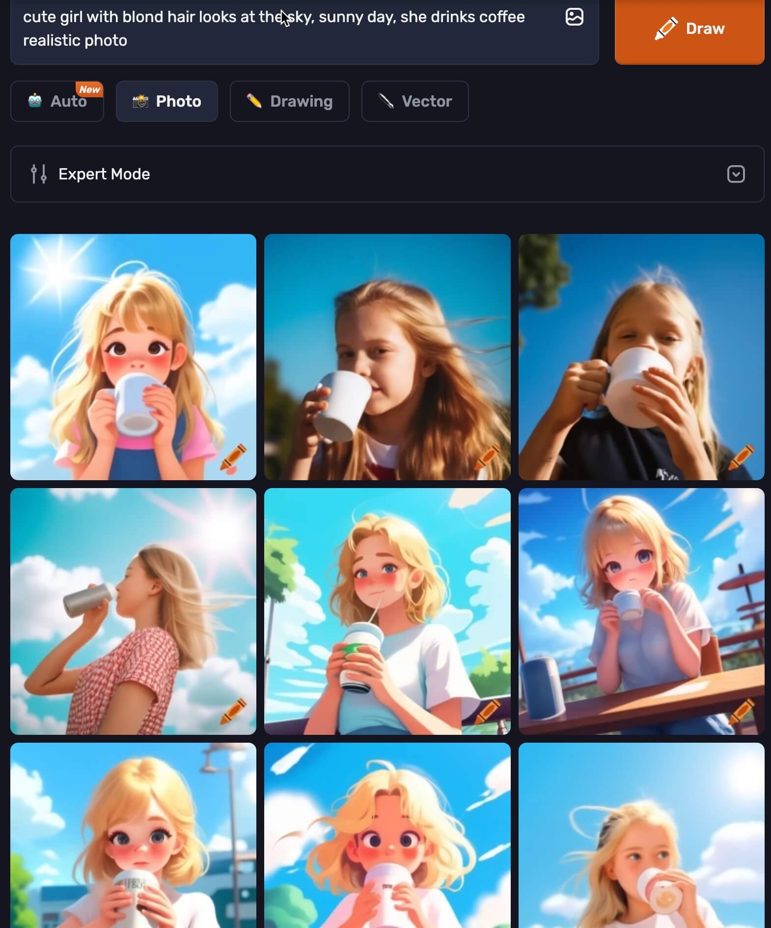 Изображения из нейросети Craiyon