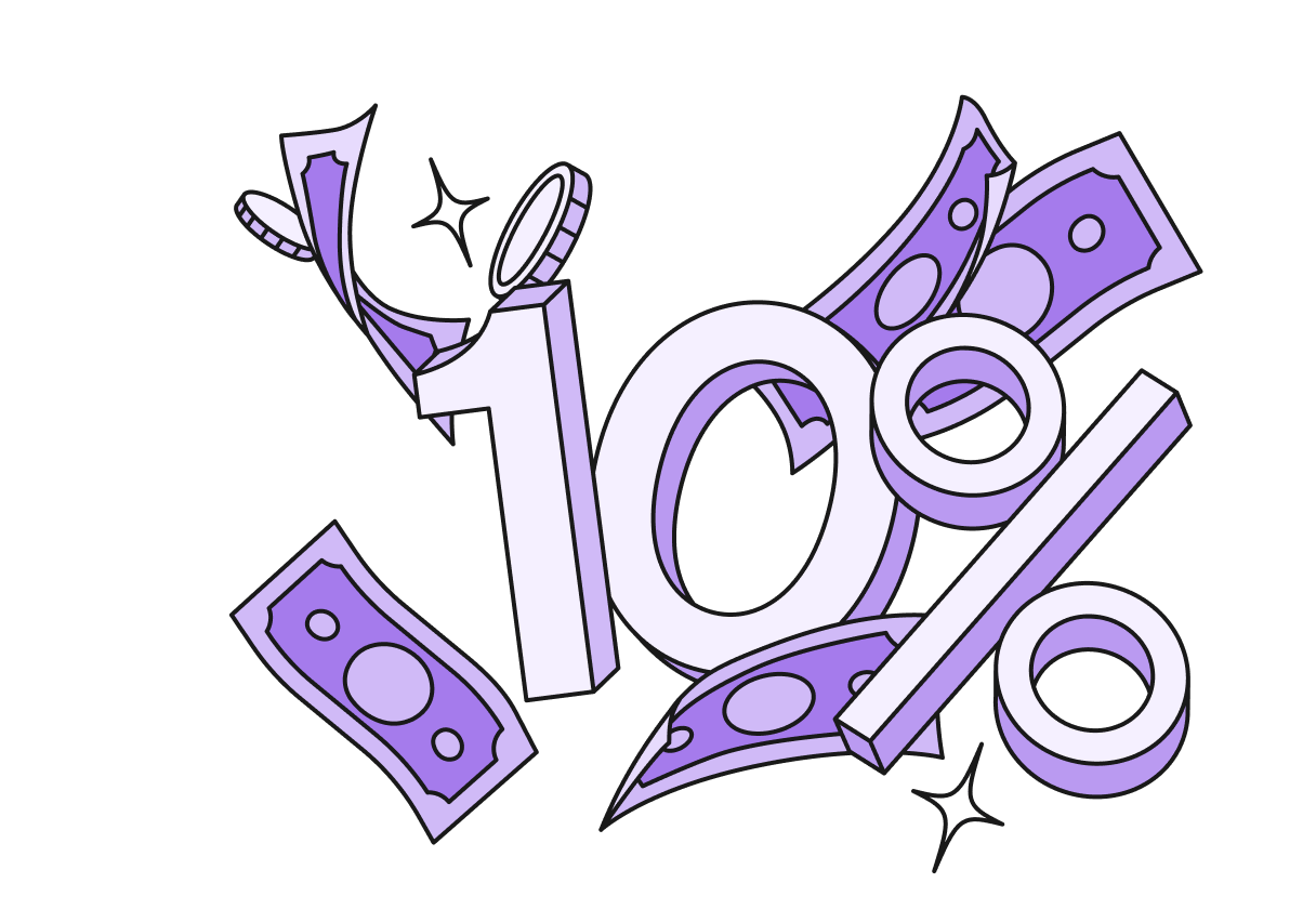 Акция Кешбэк 10% за первую покупку на «Яндекс Маркете для бизнеса»